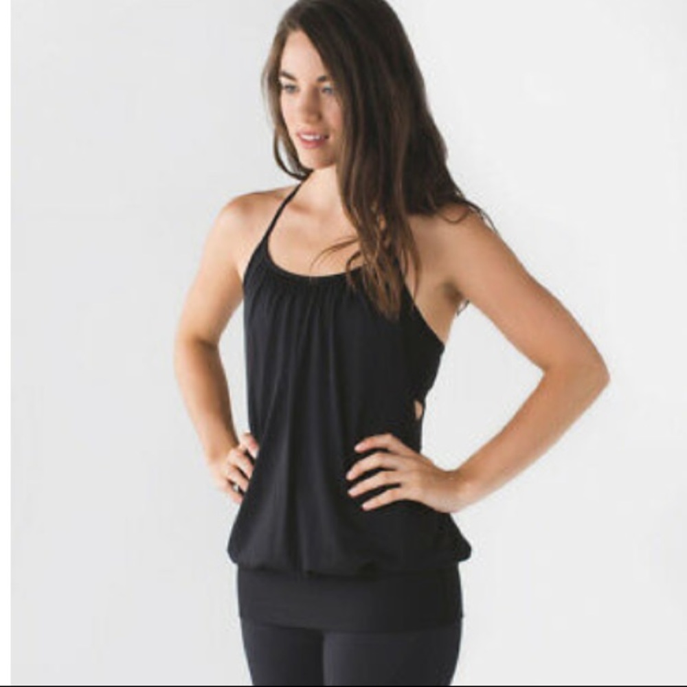 Lululemon No Limits Black Tank Top Size 4